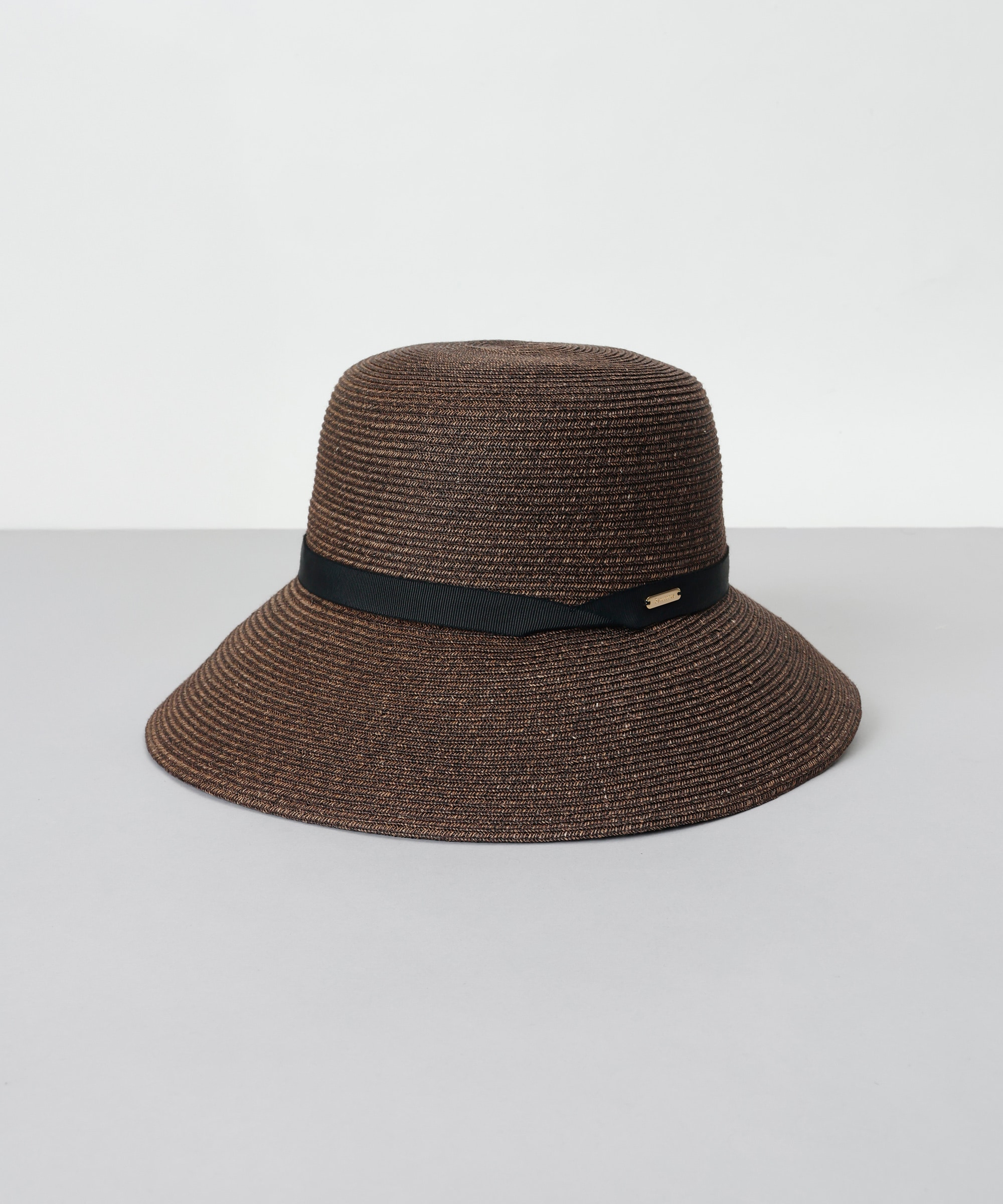 【 Beaurance（ビューランス）】 ラフィアブレード小つばハット